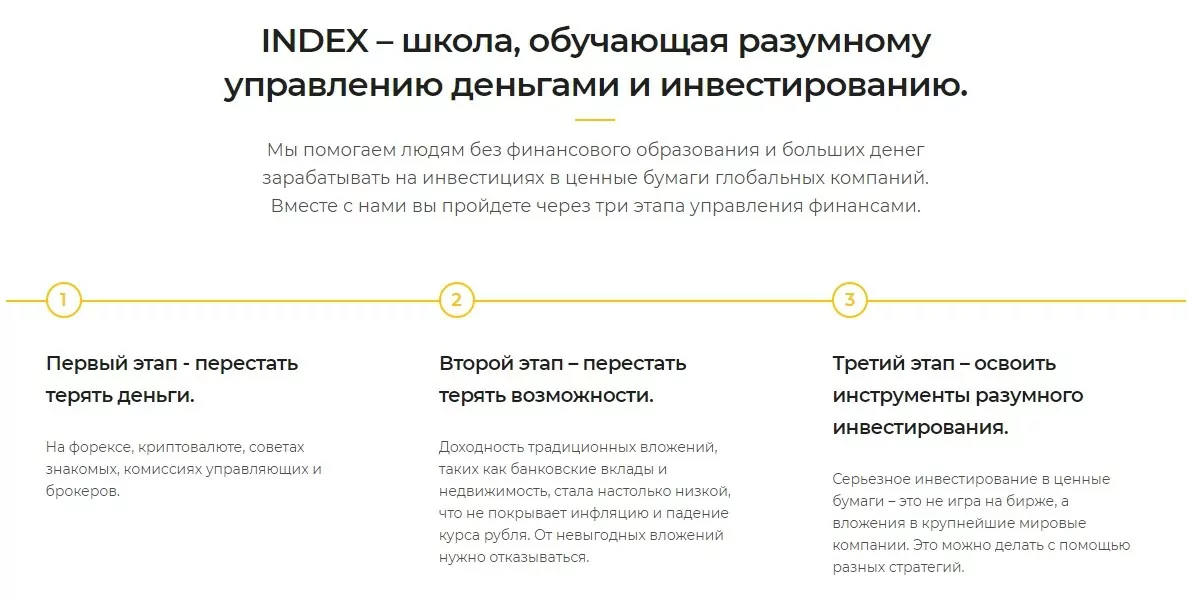IBDEX школа Антона Баринова