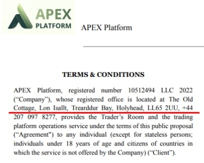 Apex Platform документы